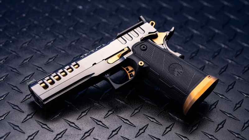 Watchtower Demolitia Edition 1911 5&quot; 9mm Blk/Gold