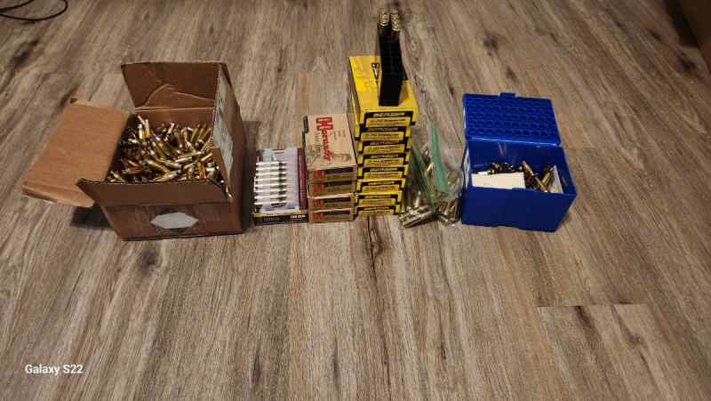 260 remington ammo and brass