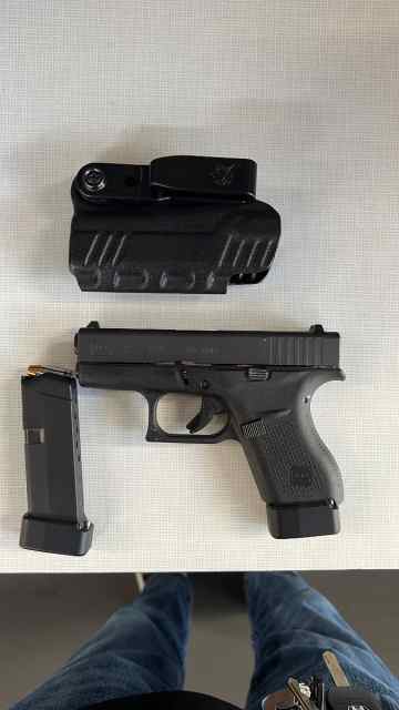 Glock 42 .380 ACP with accessories 