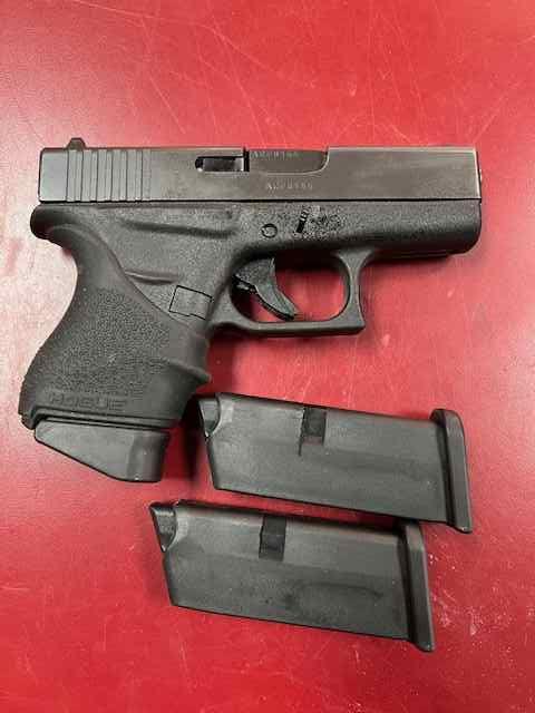 Glock 43 Subcompact Semi-Auto Pistol 3 MAG W/CASE 