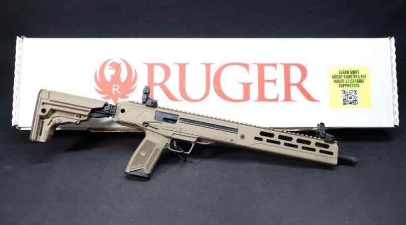 Ruger LC Carbine FDE Semi-Auto Rifle 