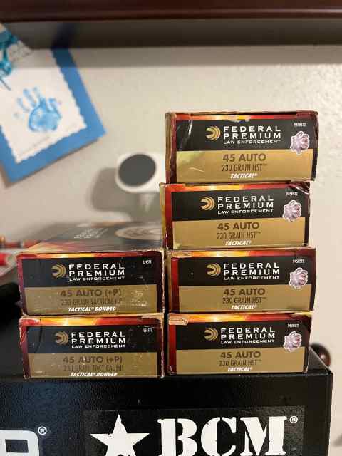 45ACP for sale, FMJ and HST