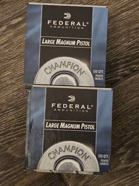 Federal Large Magnum Pistol No155 primers