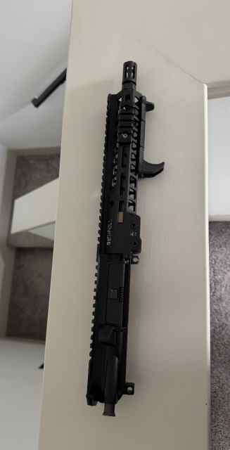 10.5” upper w/ Geissele rail + FN barrel (no BCG) 