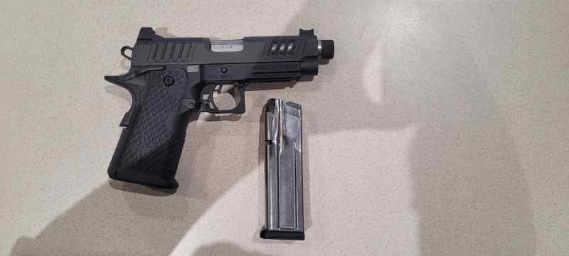 Staccato c2 x serrations, threaded barrel reduced