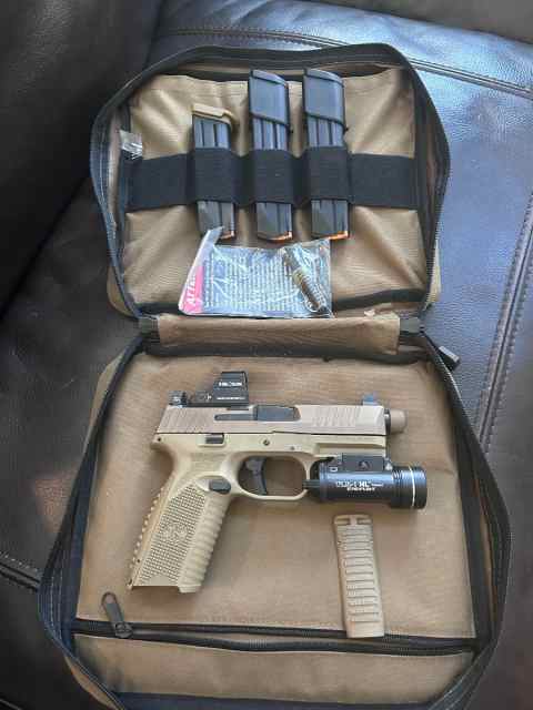 FN509 Tactical w/ Holosun 407c and Streamlight