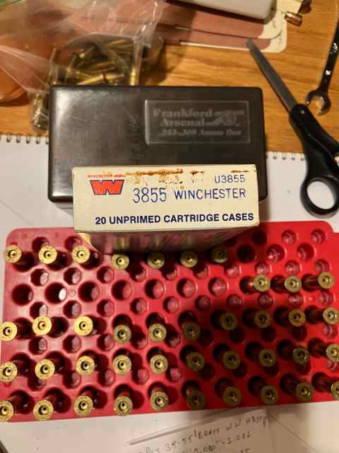 38-55 Rifle Brass Wanted Used or New