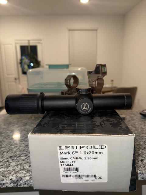WTT Leupold MK6 1-6 // piggyback RMR