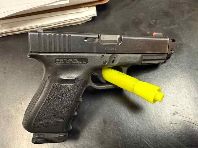 Gen 3 Glock 23 + Radian Ramjet 9mm, NS, $625 obo