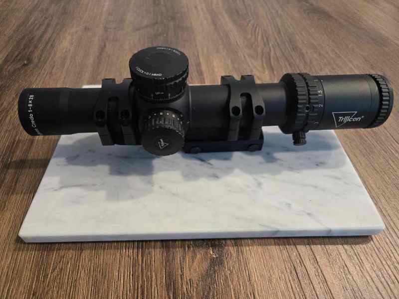 Trijicon Credo 1-8x FFP MRAD reticle