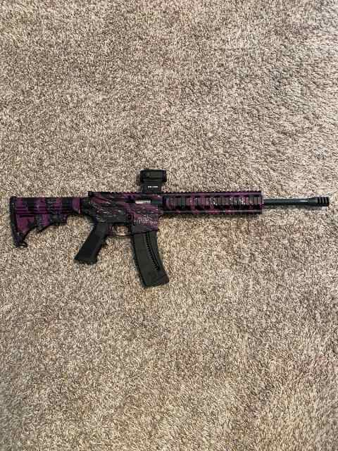 S&amp;W 15-22 with Holosun Red Dot