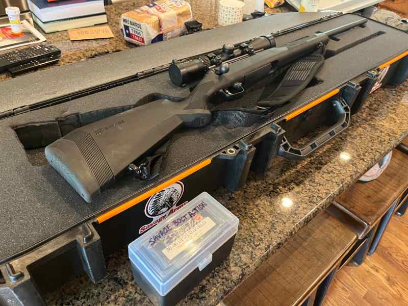 Savage Arms Axis II 30-06 (w/ Pelican case &amp; ammo)