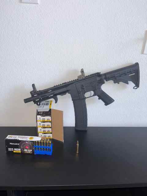 7.5inch 5.56 AR Pistol