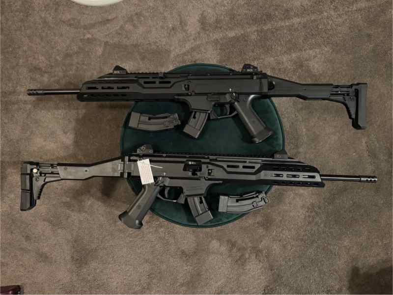 Two CZ Scorpion EVOs in 22lr