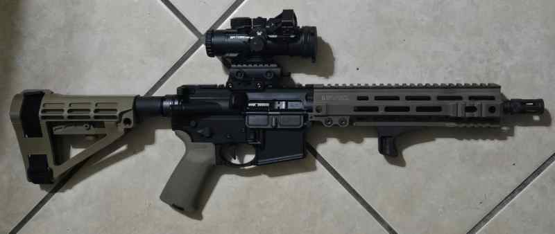 Custom 10.5 AR Build with Optics