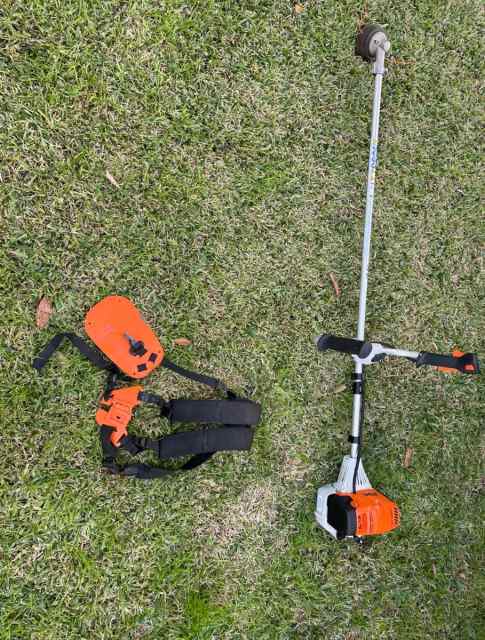 Fs91 Stihl string trimmer with harness