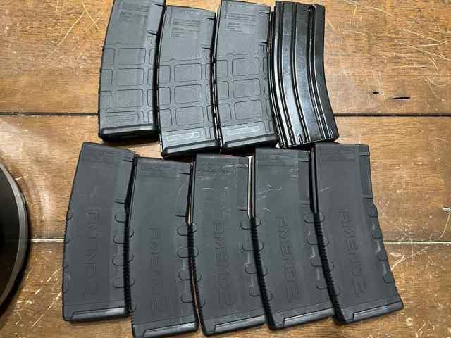 Magazines, Ammo and Rifle Case