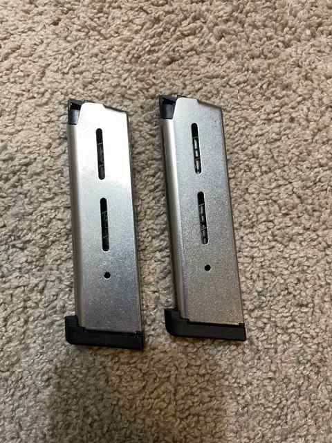 (2) Wilson Combat 7 RND 45ACP Mags 