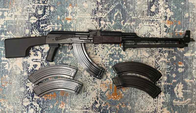 RPK-47 w Russian stock Aes-10b military Ak ak47