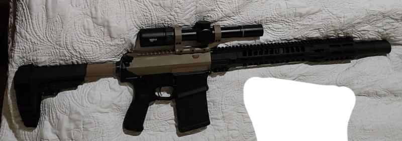 Left Handed AR10 Pistol 308