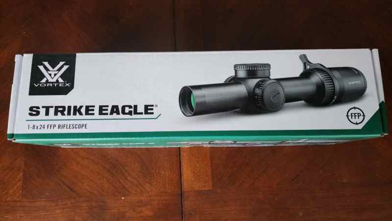 Vortex Strike Eagle 1-8x24mm FFP EBR-8