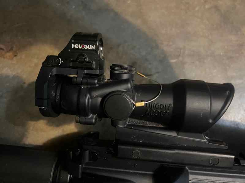 Trijicon Acog 4x32 BDC with RMR mounted 01/27 only