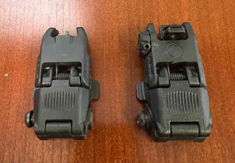 Magpul MBUS sights for sale or trade. 