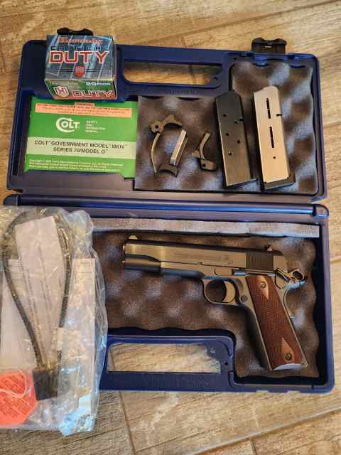 Colt 1911 45acp w/upgrades make offer