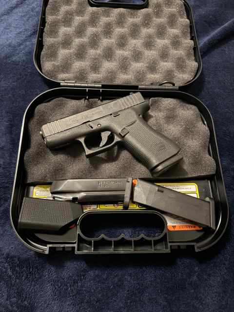 Glock 43X W/ Case and 3 Mags