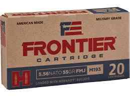 Frontier Hornady 55gr M193 1800 rounds. 