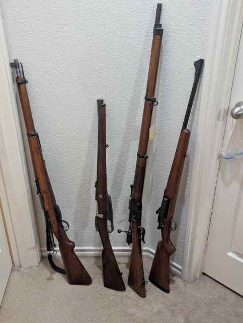 Krag, Kar 88, Swiss K31, Swiss Vetterli