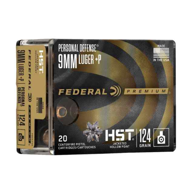 FED 9mm 124gr +P HST Prem 20