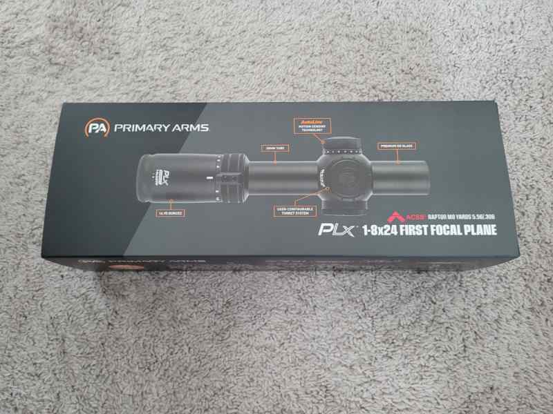 Primary Arms PLXc 1-8 LPVO