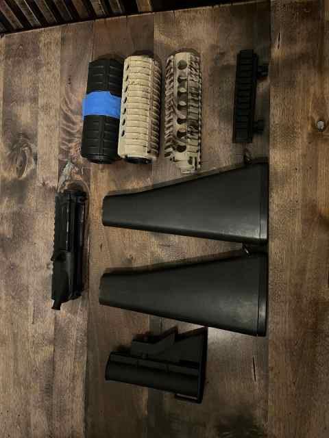 AR Parts Upper, Stocks and Handguards WTT 