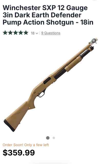 Winchester SXP 12 Gauge