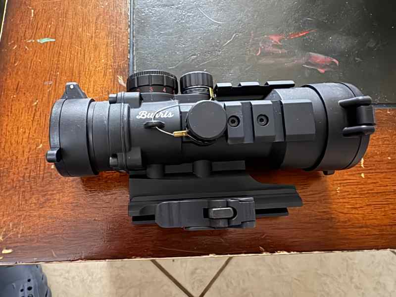 Burris ar-536 prism w/mi qd mount
