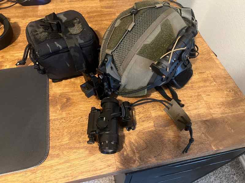 NIGHT VISION Gen 3 White Phos PVS-14 turnkey setup