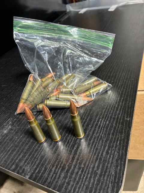 7.62x39 ammo… steel case