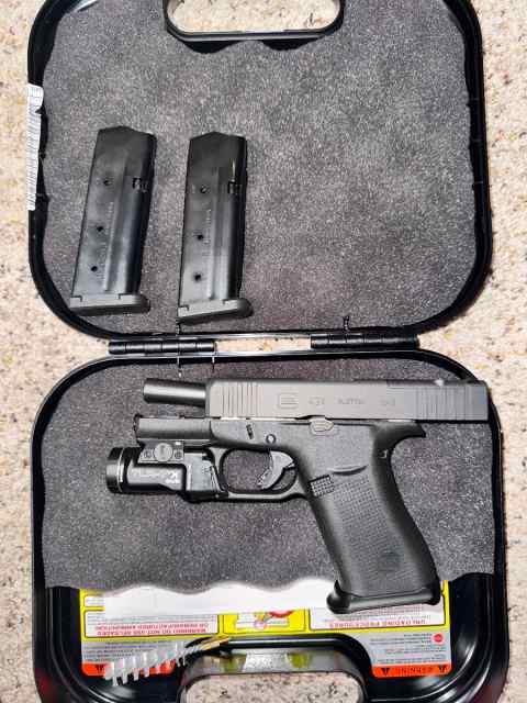 Brand new Glock 43x tlr 7 sub