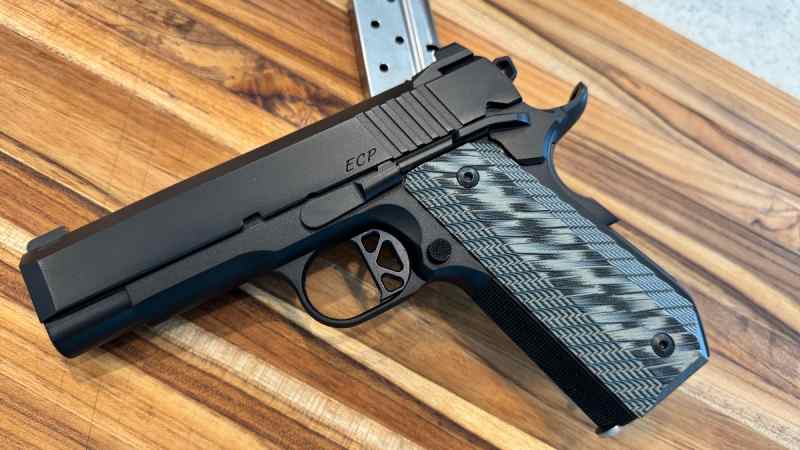 Dan Wesson Bobtail 9mm 1911 blk,alum, new, unfired