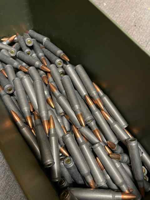 340rds of 55gr Tula 223 in ammo can