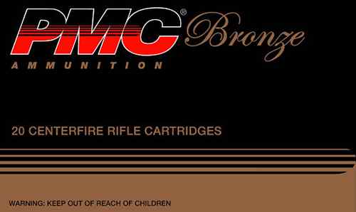 PMC Bronze Ammunition 55gr Brass FMJ .223 Remingto