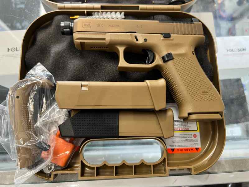 GLOCK 19X MOS 9MM (WARF ARMS)