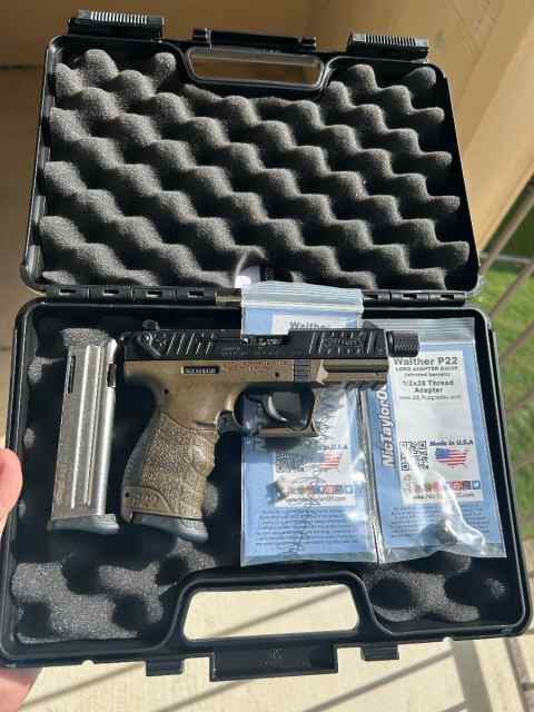 Walther p22 threaded 
