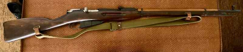 Russian Model 91/30 Mosin Nagant 7.62X54R Bolt Act