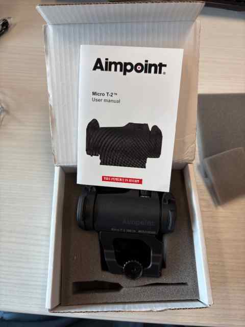 Aimpoint T-2 with Scalarworks Lower 1/3rd Mount