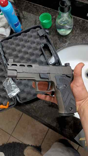 WTT Sig P226 legion for Ruger Mini 14