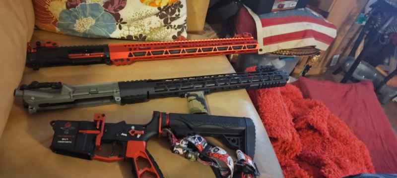 Palmetto Halloween Lower/ Uppers, parts, Mags