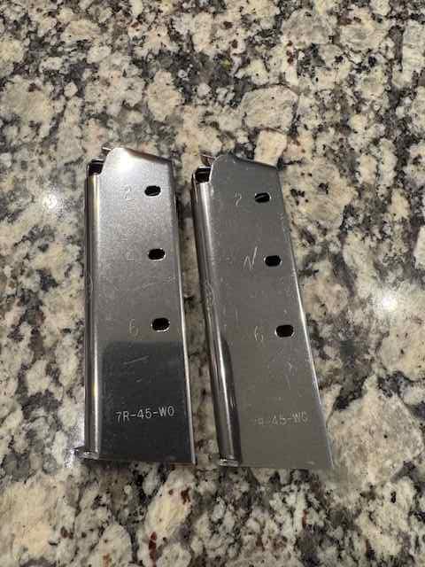 2 TRIPP RESEARCH 1911 MAGAZINES OFFICER COMPACT 7R