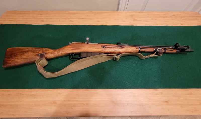 Mosin M44 with Sling, cleaning kit, &amp; Ammo 